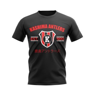 Kashima Antlers Established Football T-Shirt (Black)