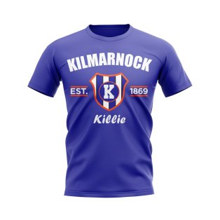 Kilmarnock Established Football T-Shirt (Blue)