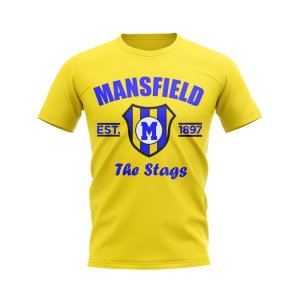 Mansfield Established Football T-Shirt (Yellow)