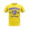 Mansfield Established Football T-Shirt (Yellow)