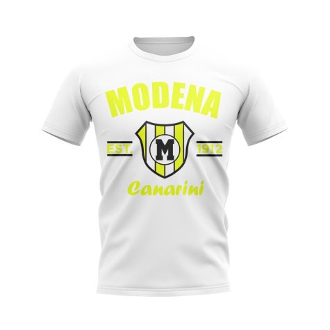 Modena Established Football T-Shirt (White)