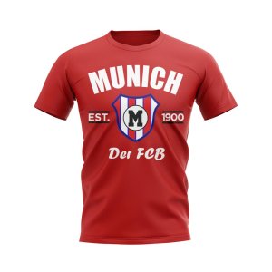 Bayern Munich Established Football T-Shirt (Red)