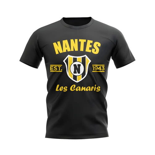 Nantes Established Football T-Shirt (Black)