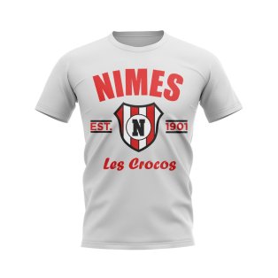 Nimes Established Football T-Shirt (White)