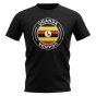 Uganda Football Badge T-Shirt (Black)