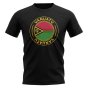 Vanuatu Football Badge T-Shirt (Black)