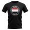 Yemen Football Badge T-Shirt (Black)