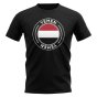Yemen Football Badge T-Shirt (Black)