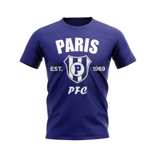 Paris Established Football T-Shirt (Navy)