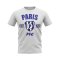 Paris Established Football T-Shirt (White)