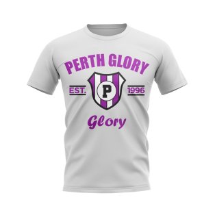 Perth Glory Established Football T-Shirt (White)