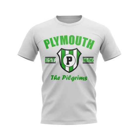 Plymouth Established Football T-Shirt (White)