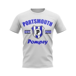 Portsmouth Established Football T-Shirt (White)