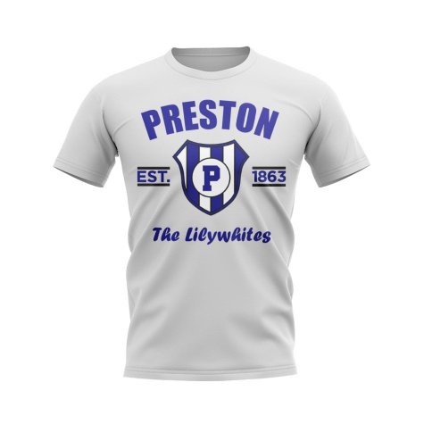 Preston Established Football T-Shirt (White)