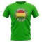 Bolivia Football Badge T-Shirt (Green)
