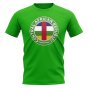 Central African Republic Football Badge T-Shirt (Green)