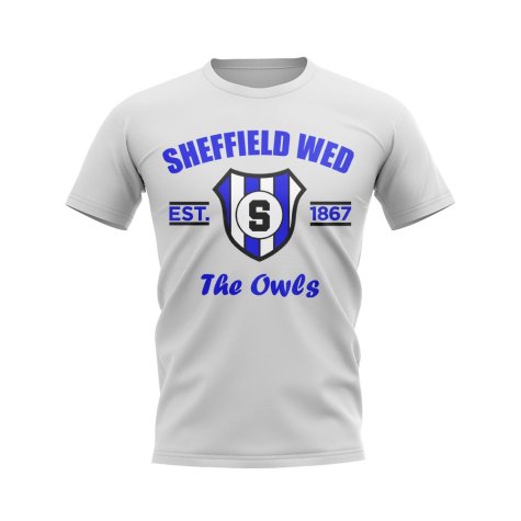 Sheffield Wednesday Established Football T-Shirt (White)
