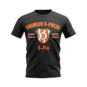 Shimizu S-Pulse Established Football T-Shirt (Black)