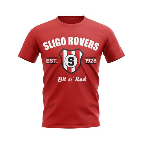 Sligo Rovers Established Football T-Shirt (Red)