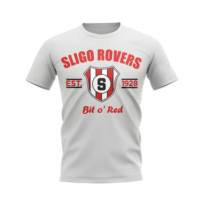 Sligo Rovers Established Football T-Shirt (White)