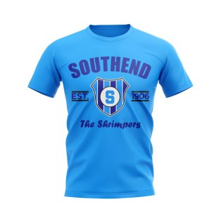 Southend Established Football T-Shirt (Sky)