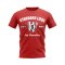 Standard Liege Established Football T-Shirt (Red)