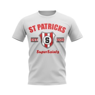 St Patricks Established Football T-Shirt (White)