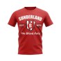 Sunderland Established Football T-Shirt (Red)