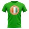 Ivory Coast Football Badge T-Shirt (Green)