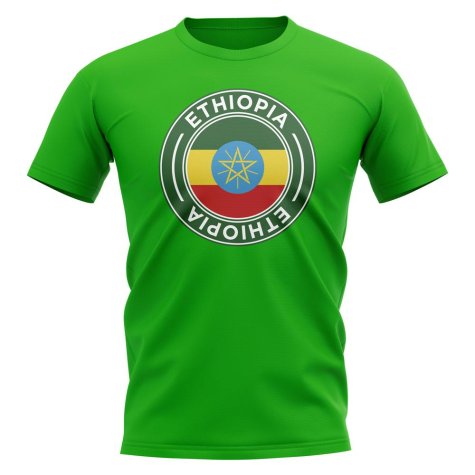 Ethiopia Football Badge T-Shirt (Green)