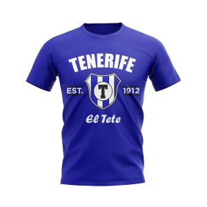 Tenerife Established Football T-Shirt (Blue)