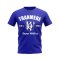 Tranmere Established Football T-Shirt (Blue)