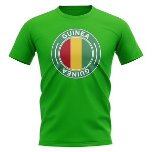 Guinea Football Badge T-Shirt (Green)