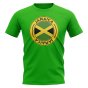 Jamaica Football Badge T-Shirt (Green)