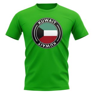 Kuwait Football Badge T-Shirt (Green)