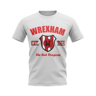 Wrexham Established Football T-Shirt (White)