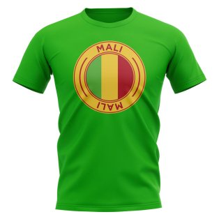 Mali Football Badge T-Shirt (Green)