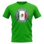 Mexico Football Badge T-Shirt (Green)