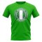 Nigeria Football Badge T-Shirt (Green)