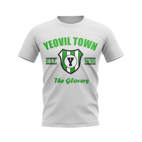 Yeovil Town Established Football T-Shirt (White)