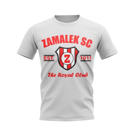 Zamalek SC Established Football T-Shirt (White)