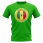 Senegal Football Badge T-Shirt (Green)