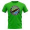 Tanzania Football Badge T-Shirt (Green)