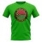 Vanuatu Football Badge T-Shirt (Green)