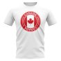 Canada Football Badge T-Shirt (White)