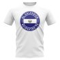 El Salvador Football Badge T-Shirt (White)