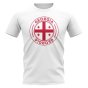 Georgia Football Badge T-Shirt (White)
