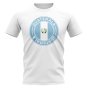 Guatemala Football Badge T-Shirt (White)