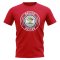 Belize Football Badge T-Shirt (Red)