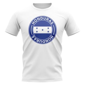 Honduras Football Badge T-Shirt (White)